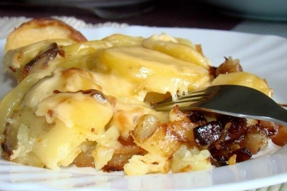 Krompir sa slaninom na švajcarski način, da se zagrejete i povratite energiju!