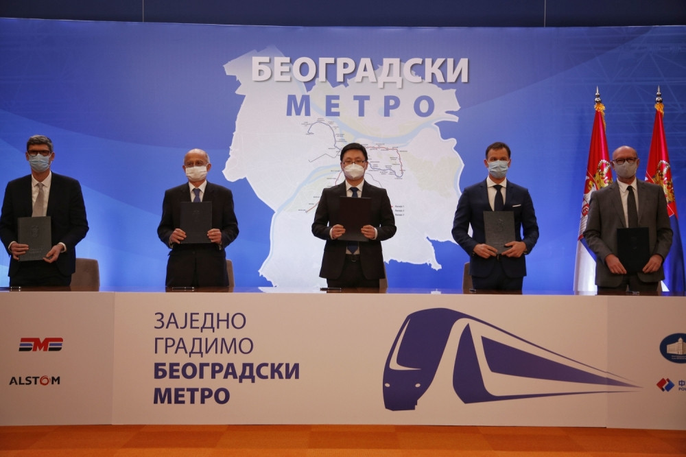 Potpisan Memorandum o razumevanju za projekat "Beogradski metro"