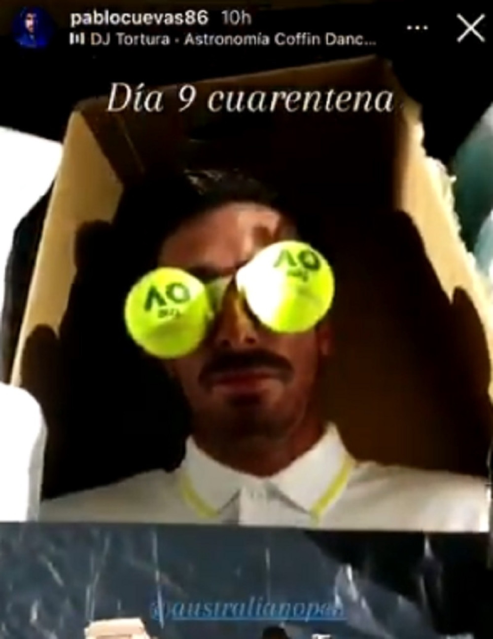 Teniser u karantinu sahranio samog sebe! (VIDEO)