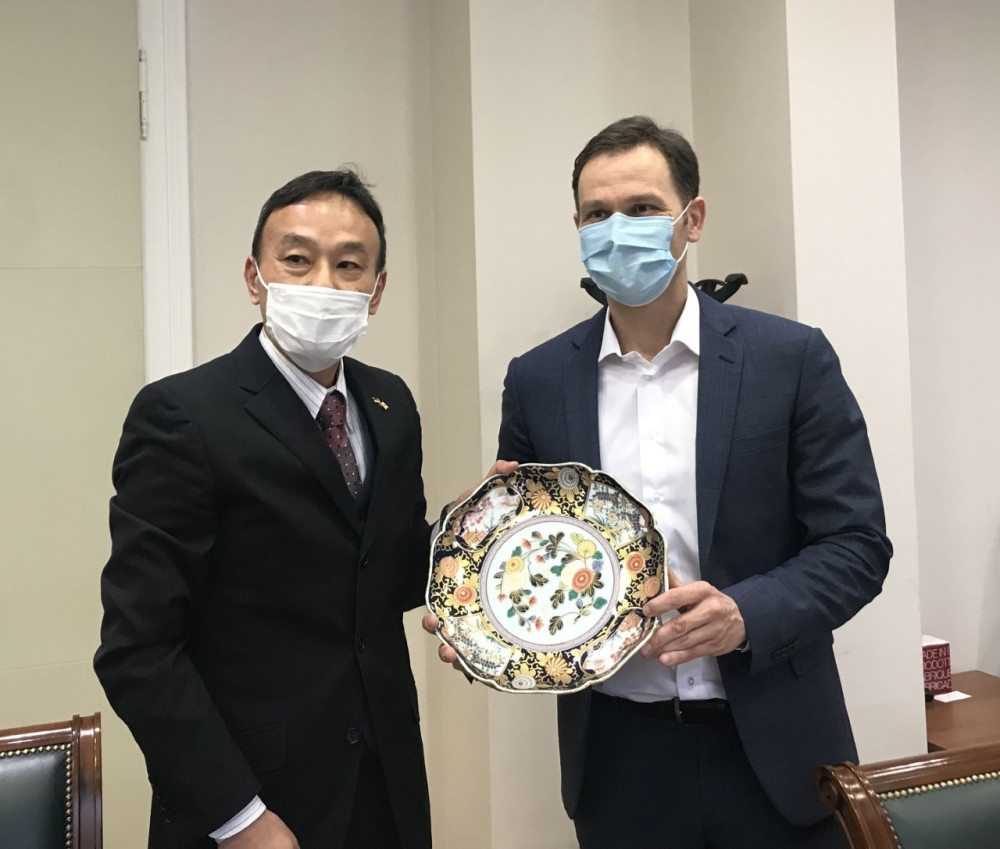 Ministar Mali sa ambasadorom Japana o japanskim investicijama u Srbiji