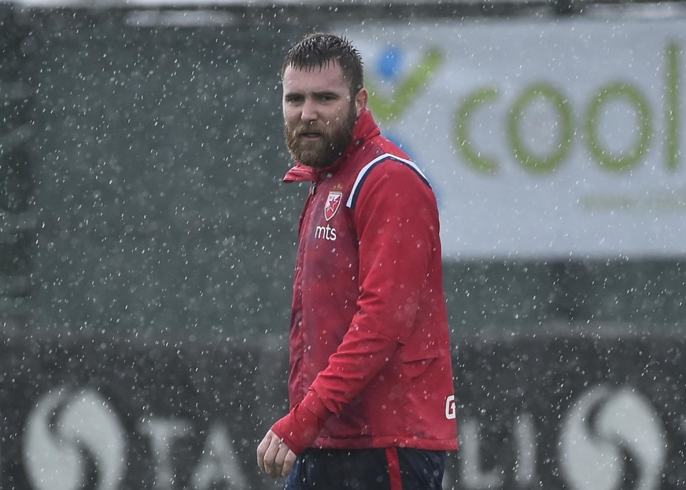 Najveće pojačanje Zvezde odradilo ceo trening (VIDEO)