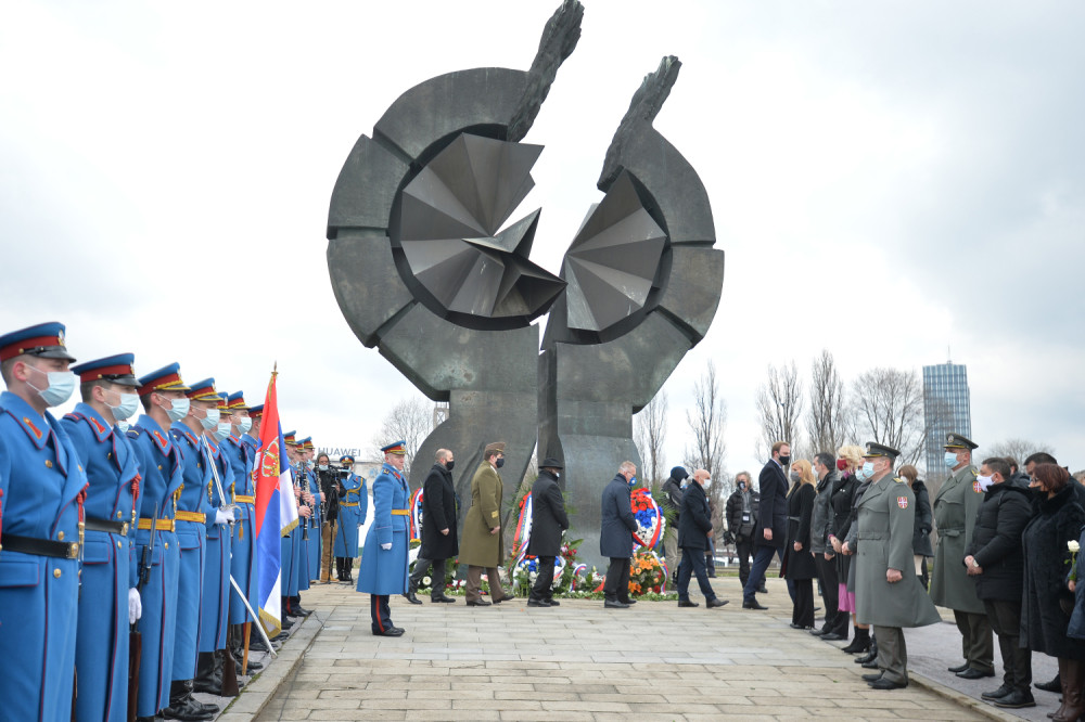 Ana Brnabić na konferenciji "Stradanje Srba, Jevreja, Roma i ostalih na teritoriji bivše Jugoslavije"