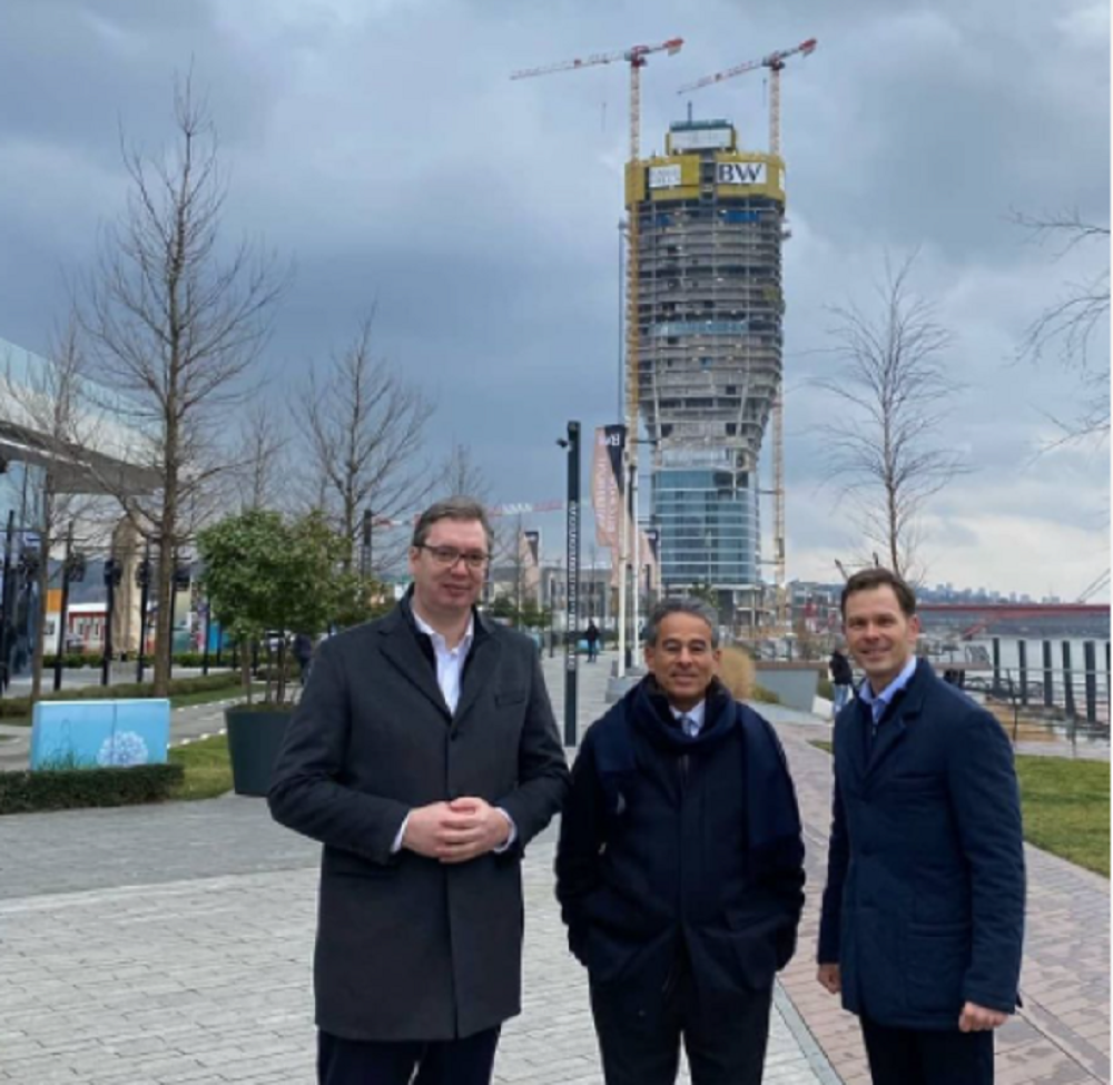 Vučić: Kula Beograd će biti gotova do kraja godine!